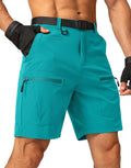 Men's Hiking Cargo Shorts Stretch Quick Dry - Multi Pocket Performance
