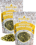 RawGuru Organic Sprouted Pumpkin Seeds - Crunchy Nutrient Boost