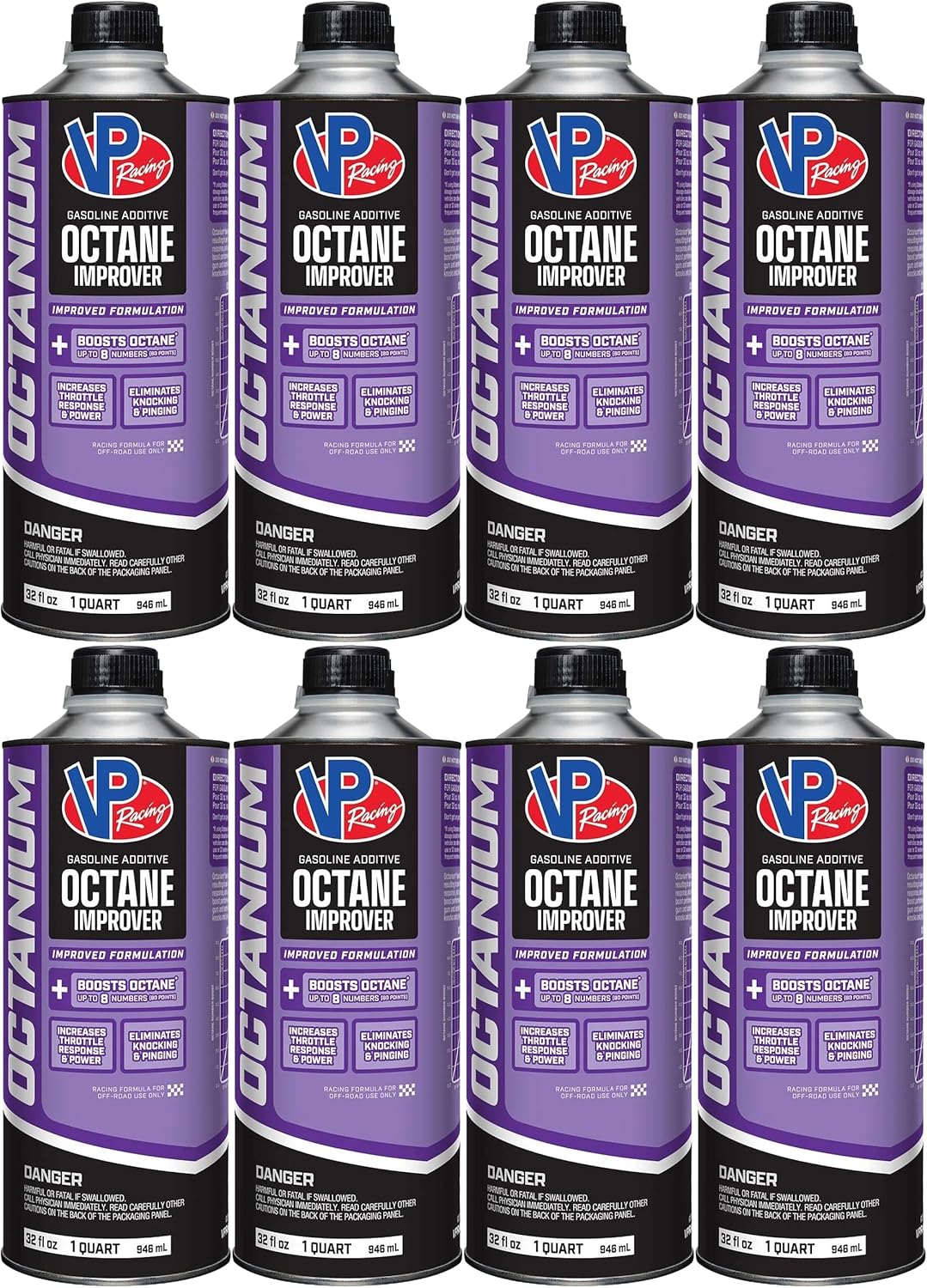 VP Racing Fuels Madditive Octanium Octane Booster - 8 Pack