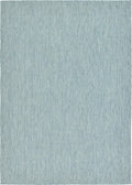 Outdoor Transitional Solid Heathered Area Rug (8 ft x 11 ft 4 in)