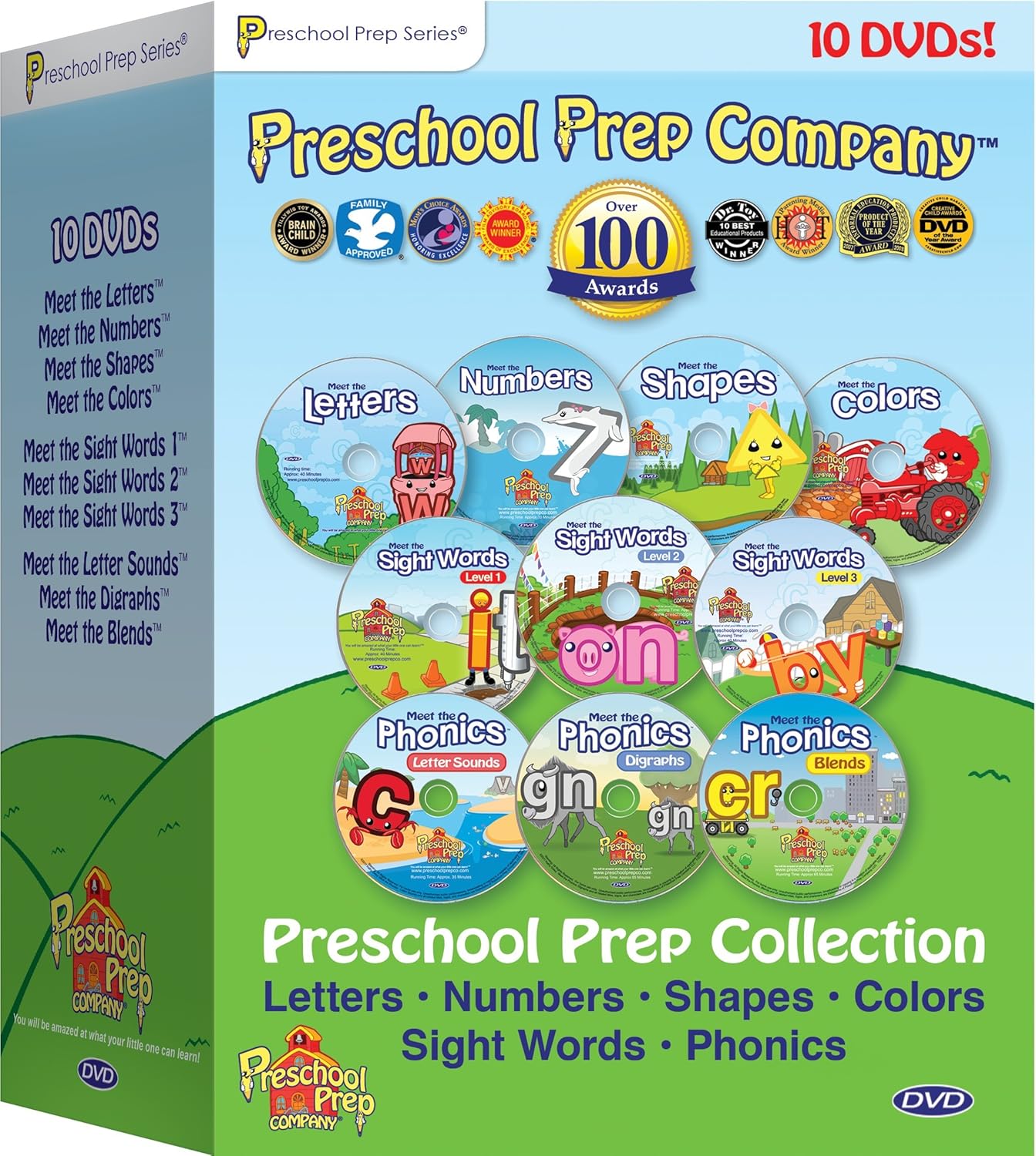 Preschool Prep Series Collection - 10 DVD Boxed Set Review