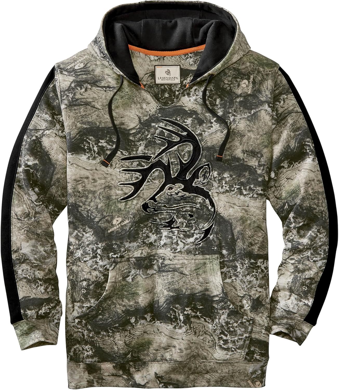 Legendary Whitetails Men's Camo Hoodie Pullover for Comfort