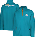 Ultra Game Men's Quarter-Zip Fleece Pullover Sweatshirt
