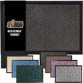 WeatherMax All-Season Waterproof Doormat 17x29 - Low Profile Dirt Trap