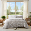 Reversible Floral Duvet Cover Set Full/Queen - Plush Reversible