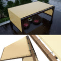 ColourTree 5 ft x 13 ft Beige Pergola Sun Shade Canopy - Durable UPF50