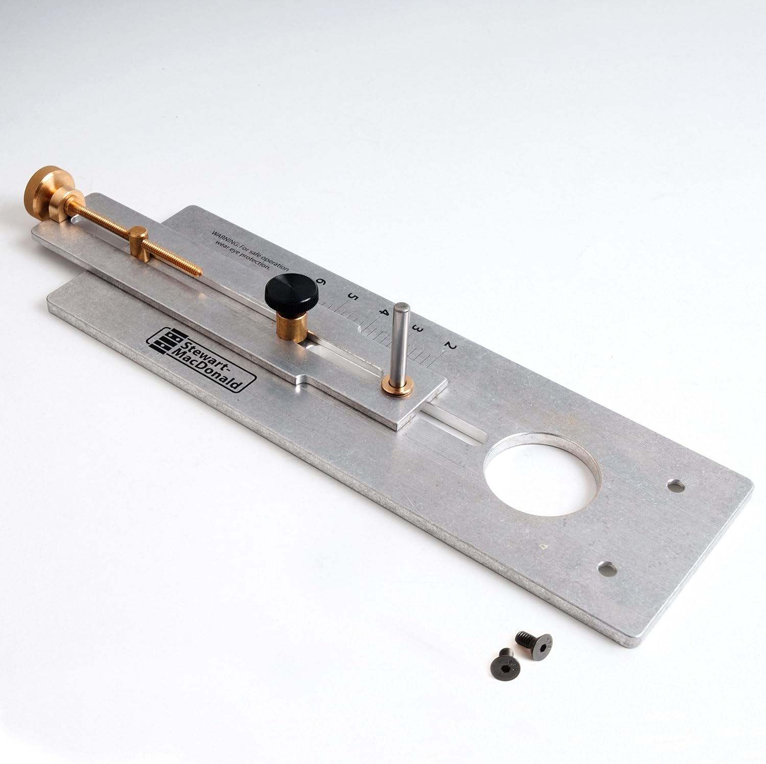 StewMac Soundhole and Rosette Routing Jig Tool for Precision