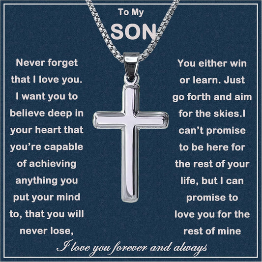 Son Gifts From Mom To My Son Necklace for Graduation and More