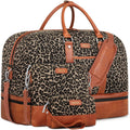Weekender Bag for Women Large Overnight Duffel - Practical 3pc Set