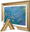 Tv Frame Bezel Compatible with Samsung The Frame TV - Antique Gold