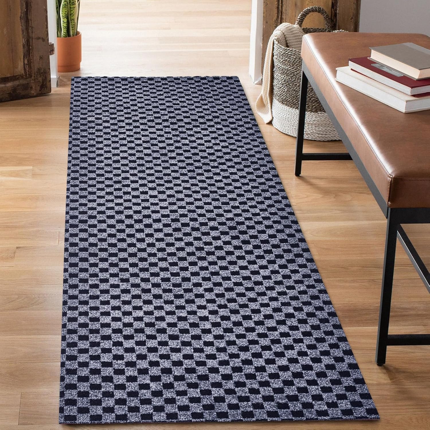4ft x 47ft Non Slip Runner Rug for Indoor Outdoor Use