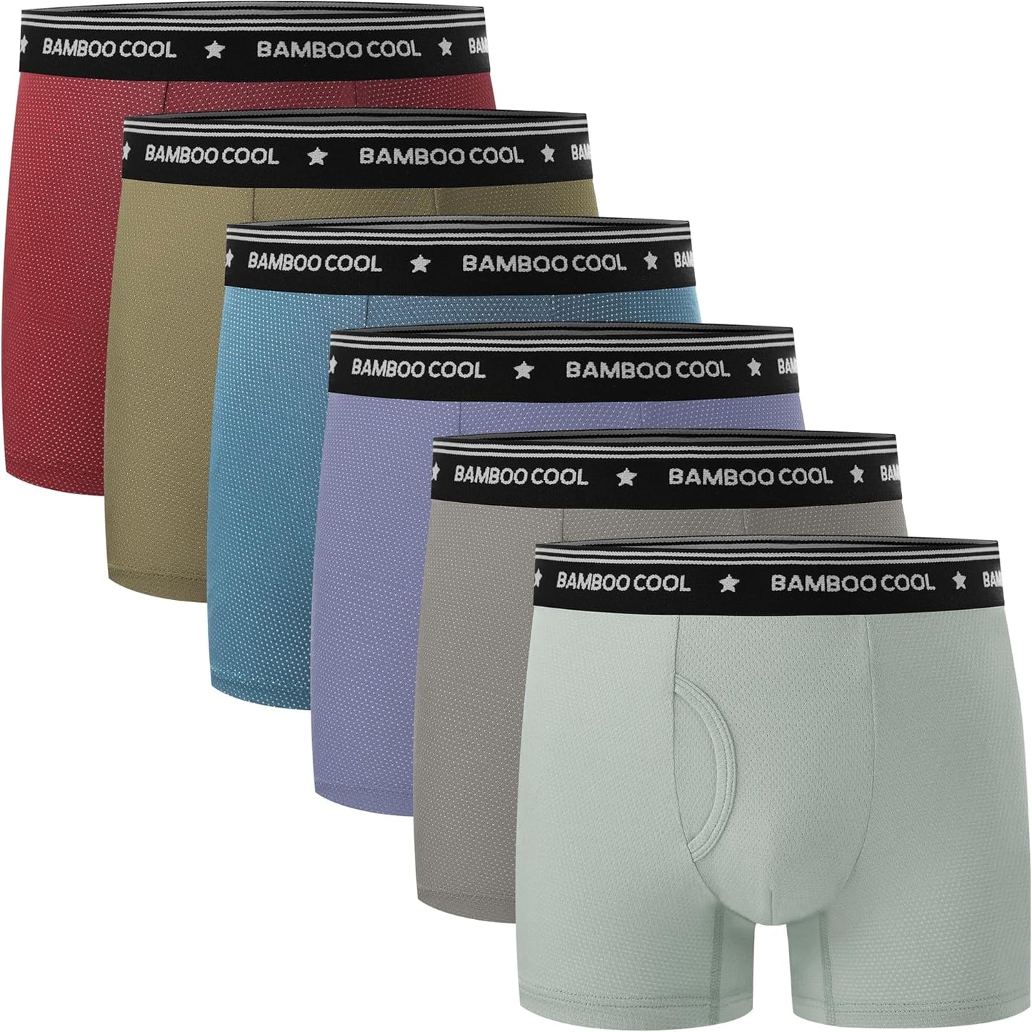Bamboo Cool Boys' Big Performance Boxer Briefs for Comfort