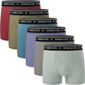 BAMBOO COOL Boys Performance Boxer Briefs 6 Pack - Breathable Comfort