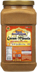 Rani Garam Masala 11-Spice Blend 80oz Bulk Jar - Authentic Indian
