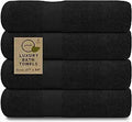Softolle 100% Cotton Luxury Bath Towels - 600 GSM, Set of 4