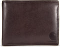 Carhartt Men's Tough Oil Tan Leather Wallet for Daily Essentials