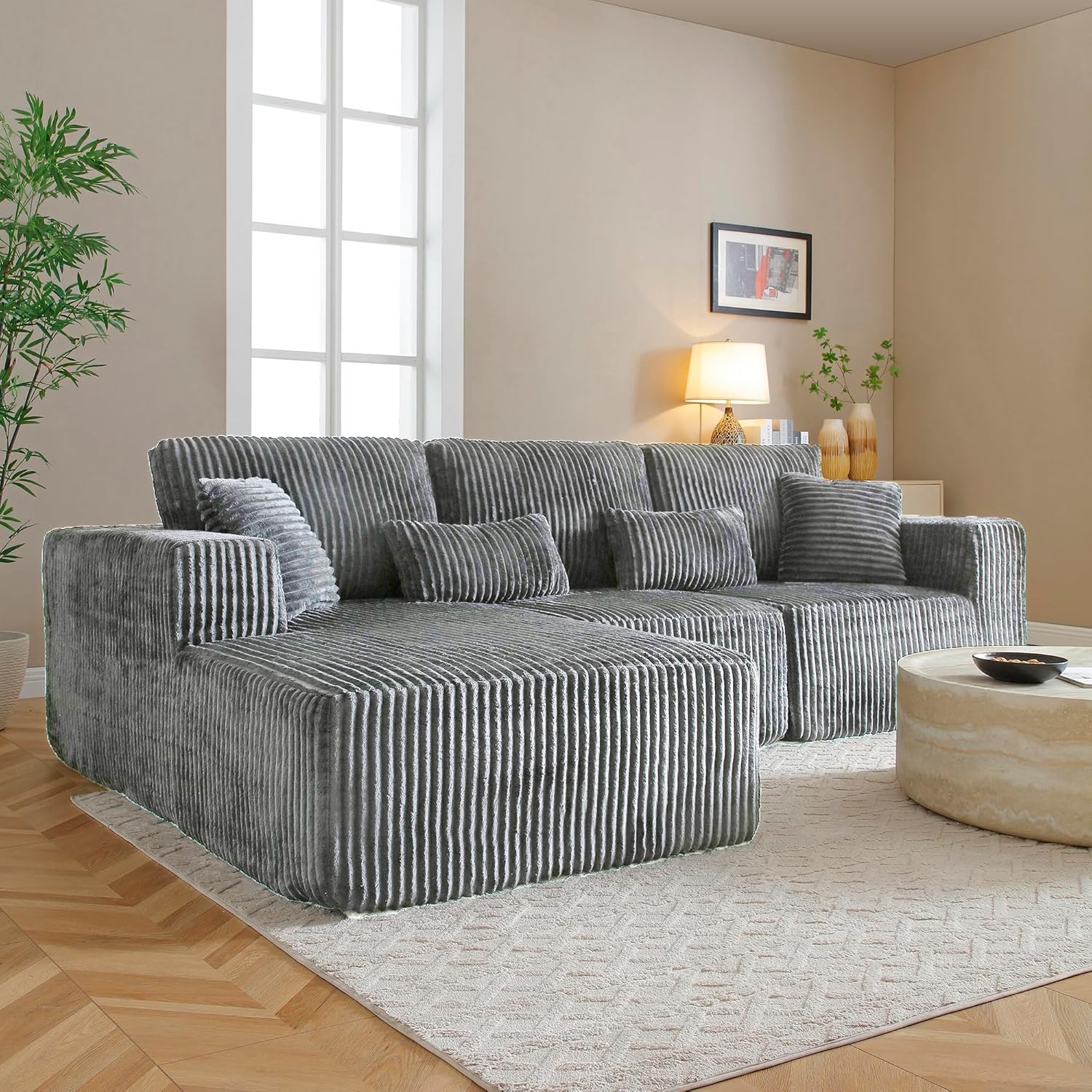 Modular Cloud Sectional Couch for Comfy Living Room Spaces
