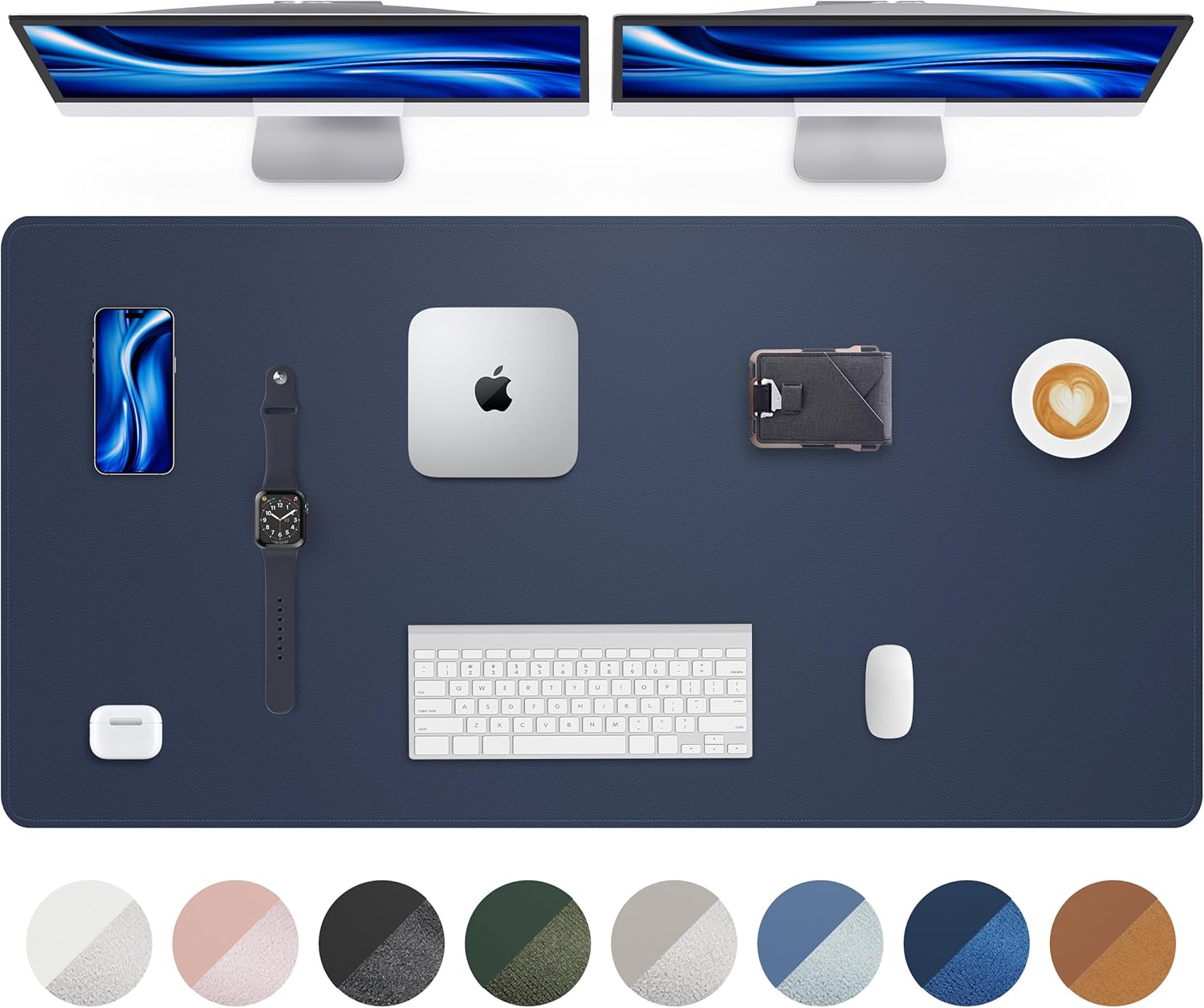 Large Desk Mat 55x24 Premium Non-Slip Waterproof Office Pad