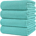 POLYTE Microfiber Oversize Quick Dry Lint Free Bath Towel 4 Pack