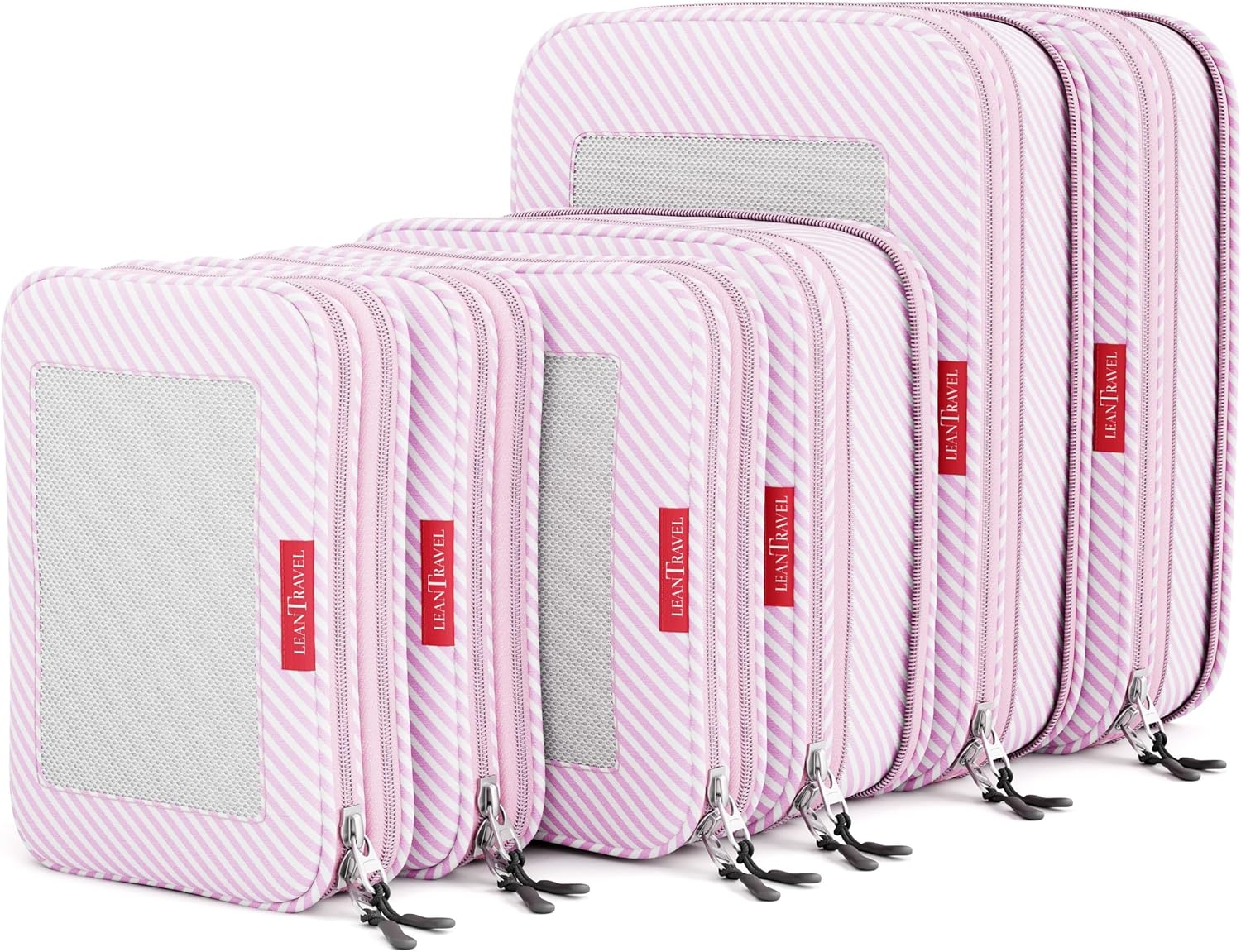 Compression Packing Cubes for Travel Organizers by LeanTravel