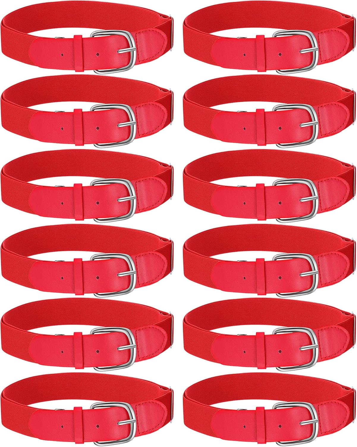 Hercicy 12 Pcs Baseball and Softball Belts for All Sizes