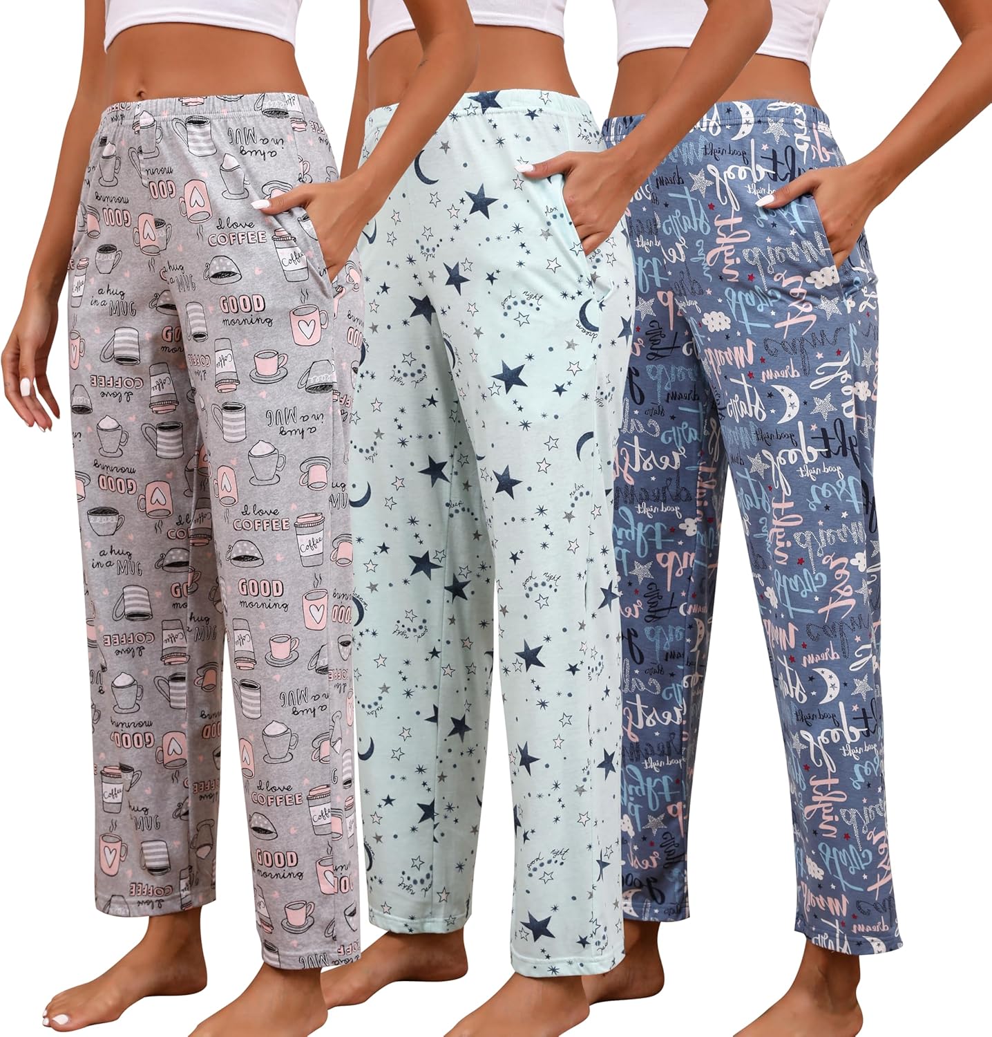 Comfy Cotton Lounge Pants for Women with Pockets and Style