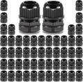 QILIPSU 50pcs 3/4ft NPT Cable Gland Waterproof IP68 - Durable Nylon