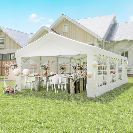 Heavy Duty Party Tent 13 x 26 ft Outdoor Gazebo for Events
