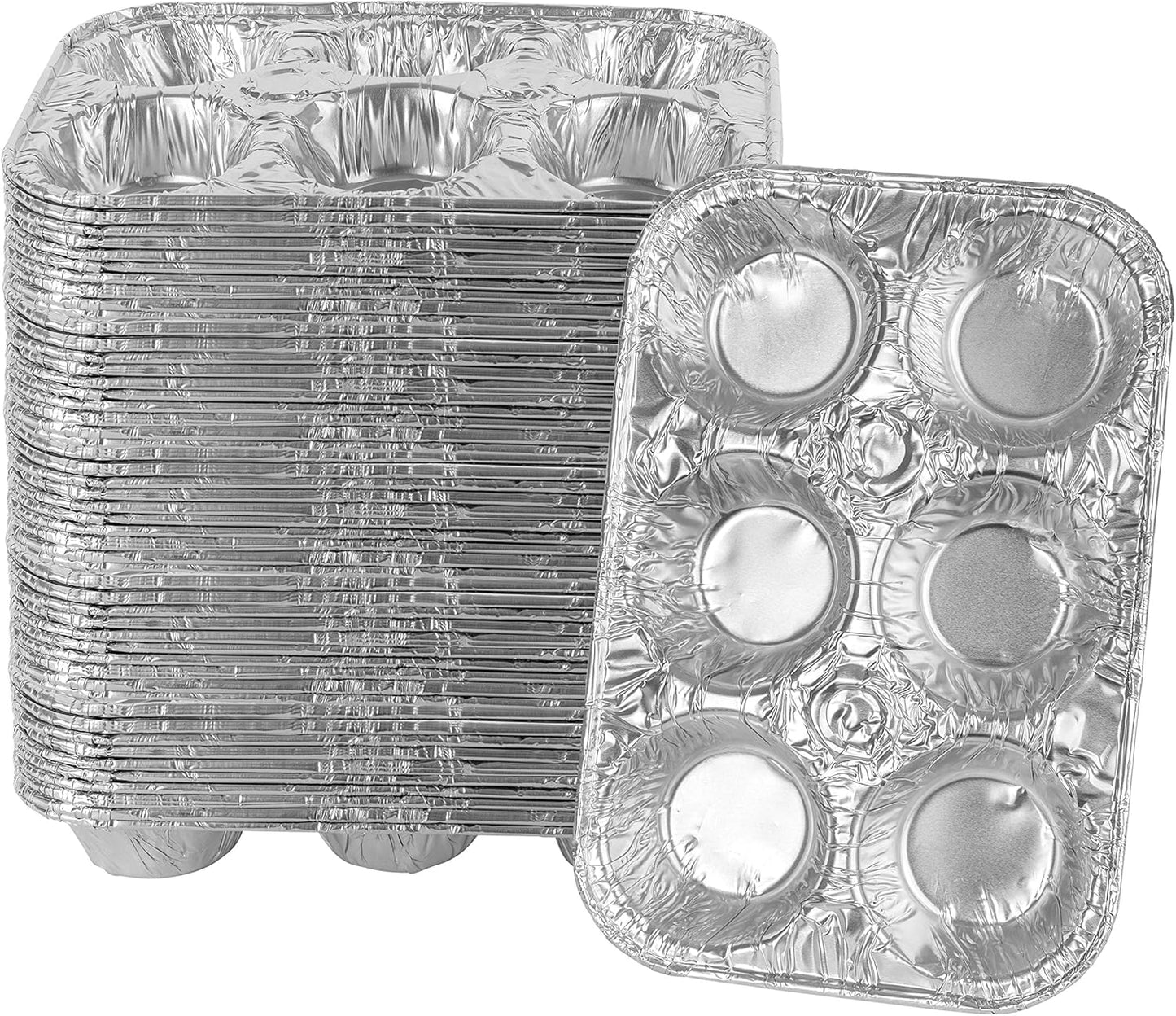Aluminum Foil Muffin Pans for Easy Baking and Cleanup