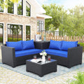 Outdoor PE Wicker Furniture Set for Stylish Patio Living