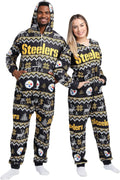 NFL Team Logo Polyester Pajamas One Piece Onsie - Soft Winter Style