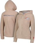 Ultra Game Women's NFL Super Soft Sherpa Full Zip Hoodie - Warm it