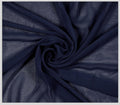 MDS Pack of 75 Yard Chiffon Fabric Bolt Navy Blue - Sheer Draping