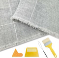 85ft x 170ft Large Primary Tufting Cloth with White Grid - Precision