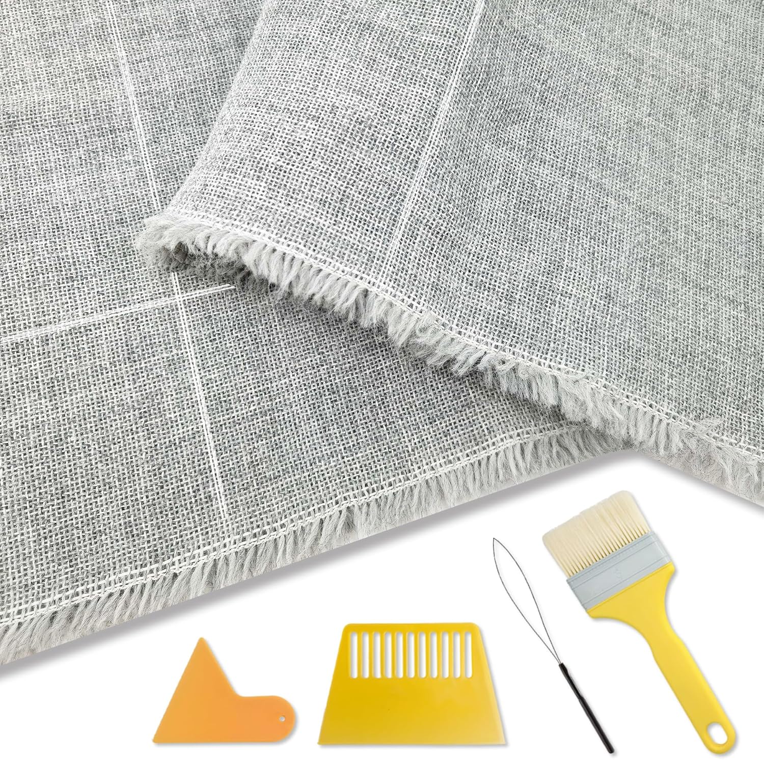 85in x 170in Large Primary Tufting Cloth for Precision Rug Making