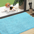 Olanly Dog Door Mat for Muddy Paws 47x32 - Absorbent Chenille Mat