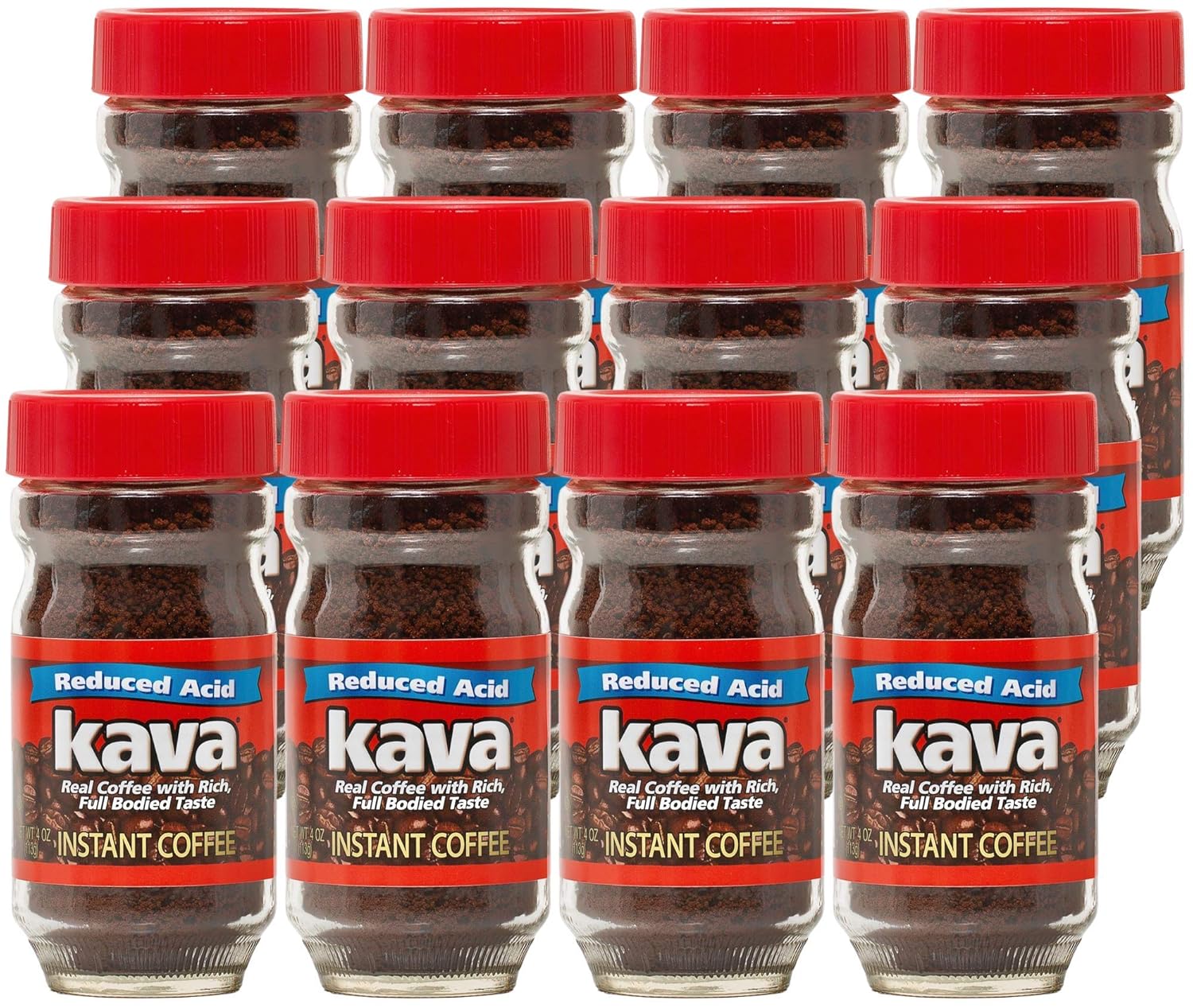 Kava Acid-Neutralized Instant Coffee - Low-Acid Coffee Delight