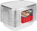 Foil Pans with Lids 9x13 Aluminum Pans with Covers - Value Pack