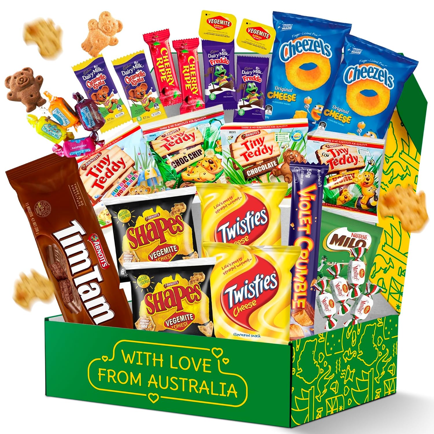 Australian Snack Gift Box Mega 29 Pack - Best Aussie Treats