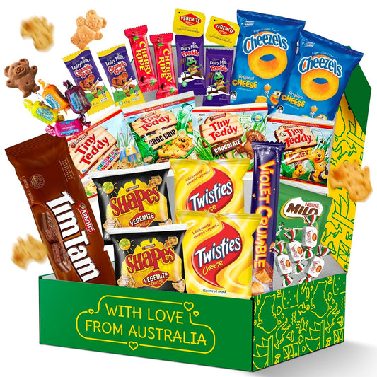 Australian Snack Gift Box Mega 29 Pack - Best Aussie Treats