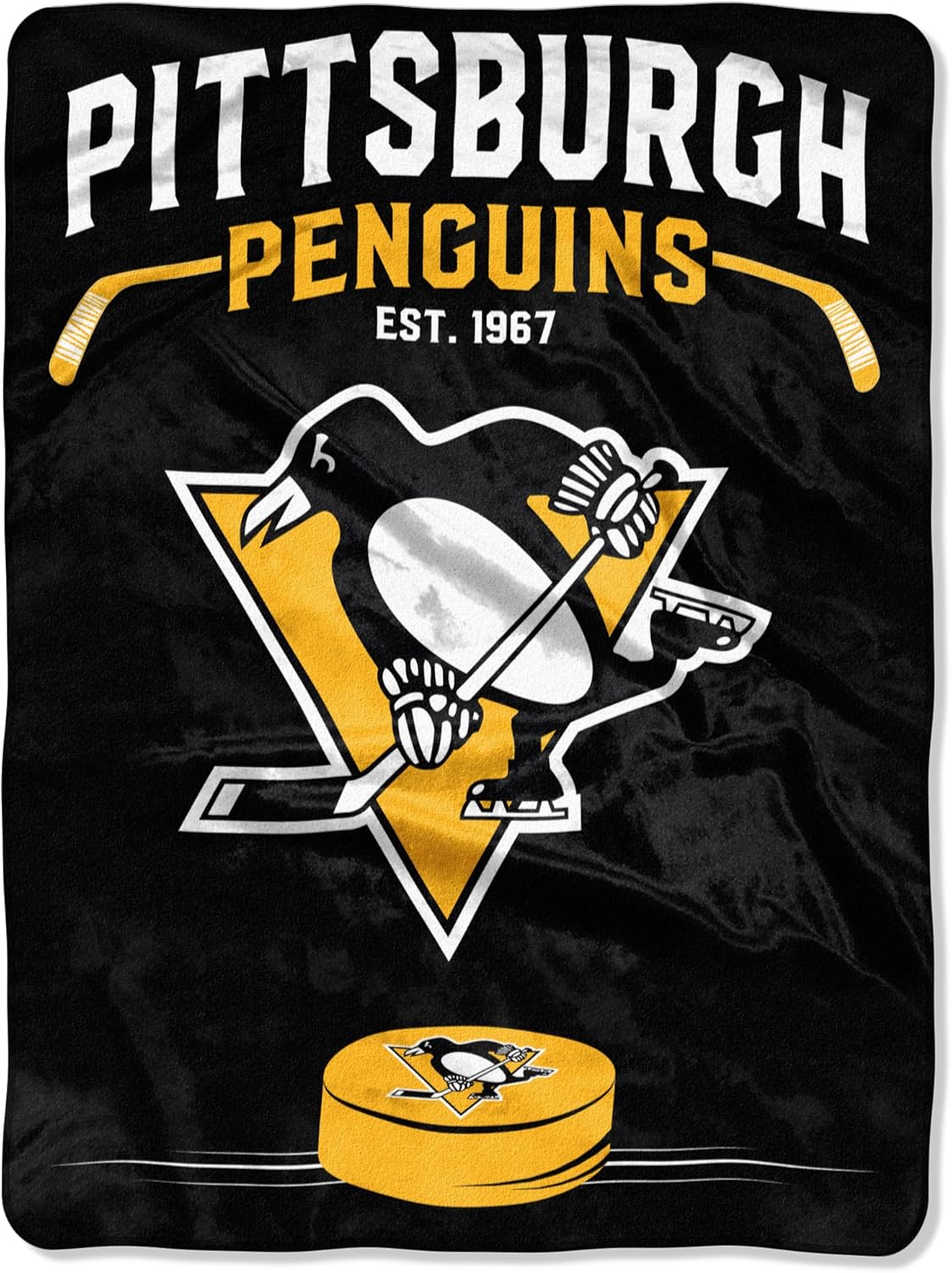 Northwest NHL Unisex-Adult Raschel Throw Blanket for Fans