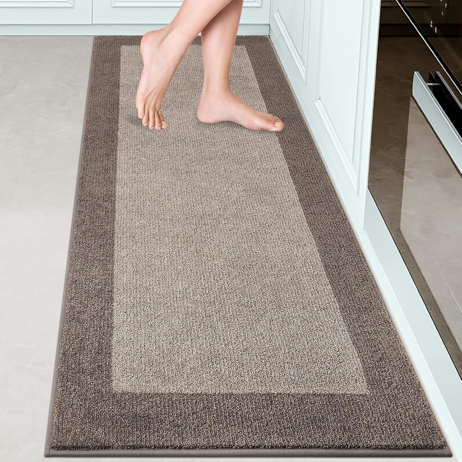 Machine Washable Kitchen Rug 24in x 72in for Any Space