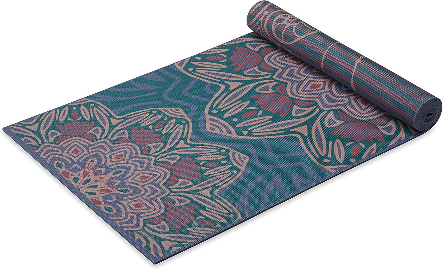 Gaiam Yoga Mat - Premium 6mm Extra Thick Non Slip Exercise Mat