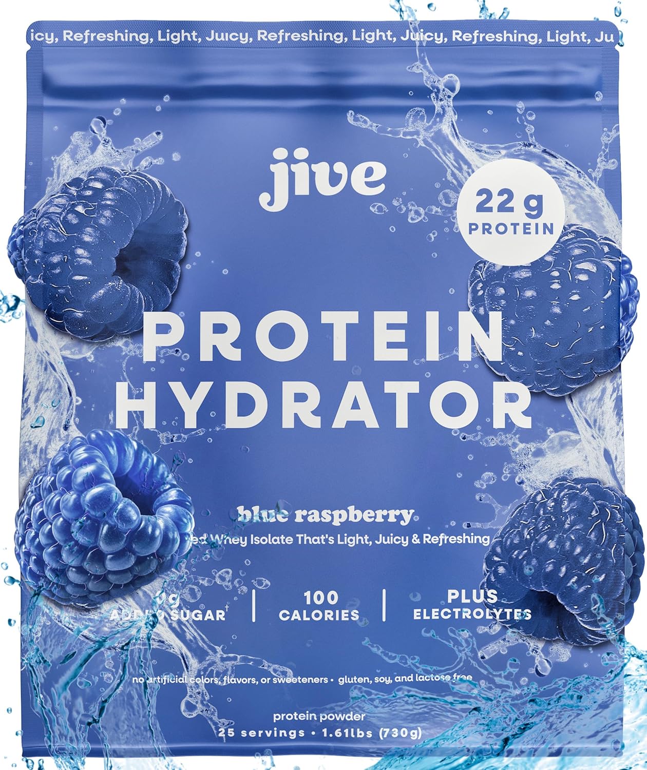 Jive Clear Protein Powder - 22g Grass-Fed Whey Isolate Drink