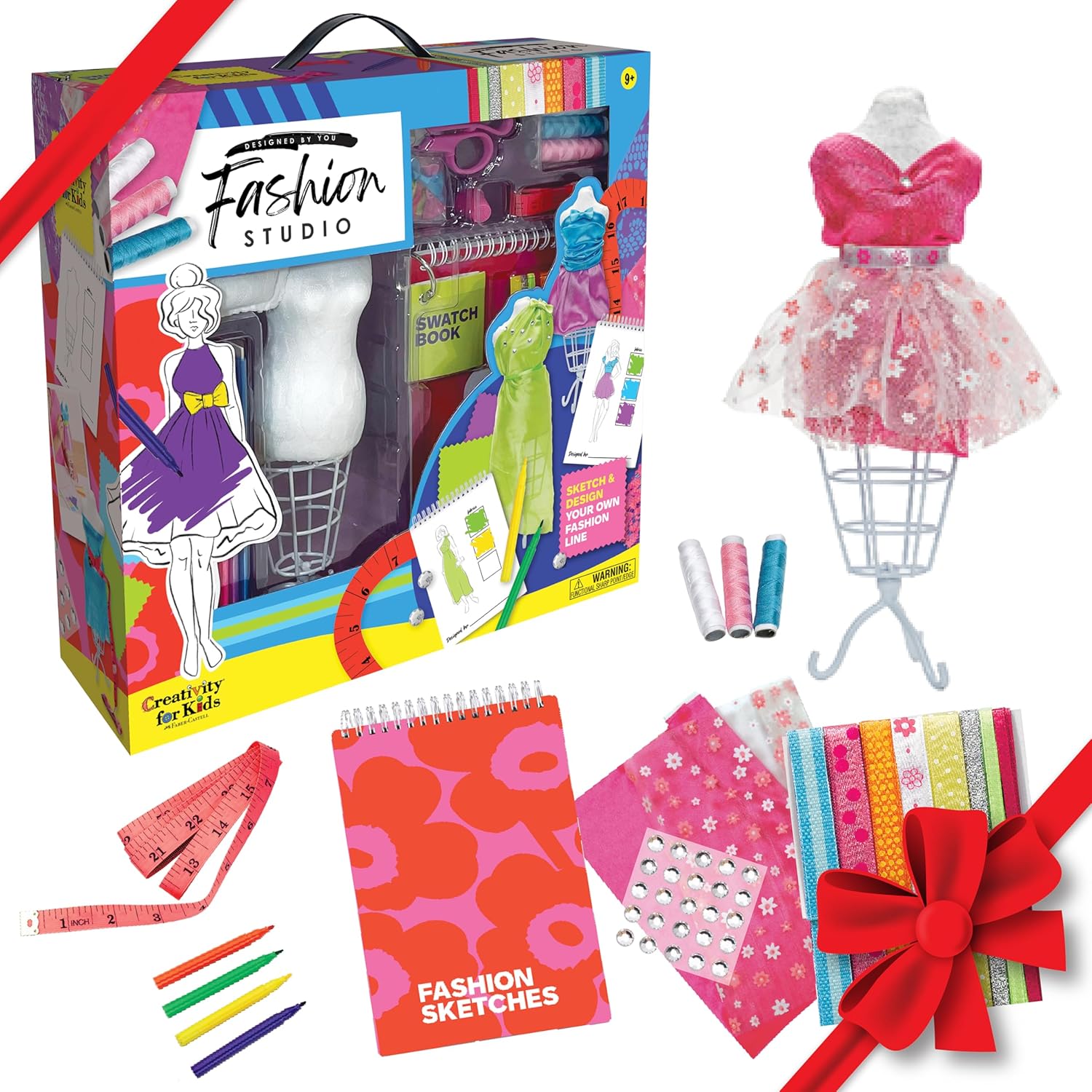 Fashion Designer Kit for Girls: DIY Creativity for Kids Ages 9