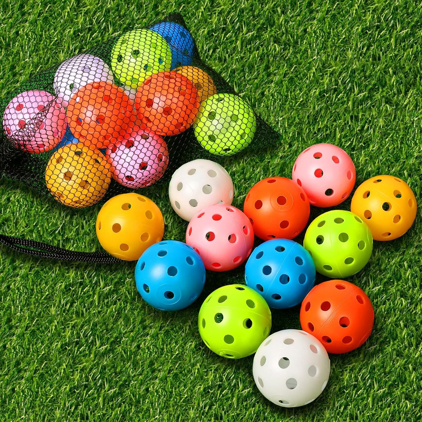 THIODOON 40mm Practice Golf Balls - Perfect for Indoor Training!
