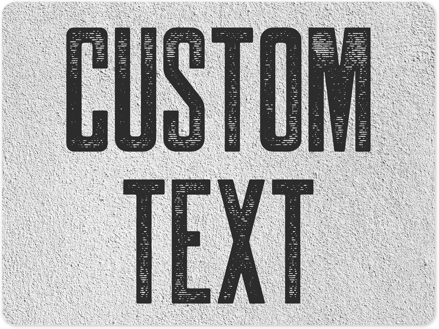 Custom Street Sign with 11 Font Colors and 22 Sizes Available