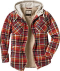 Legendary Whitetails Hooded Shirt Jacket Plaid Flannel (Style 6FJZ)