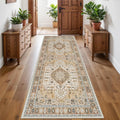 Washable Runner Rug 3x8 - Non Skid Machine Washable Hallway Runner
