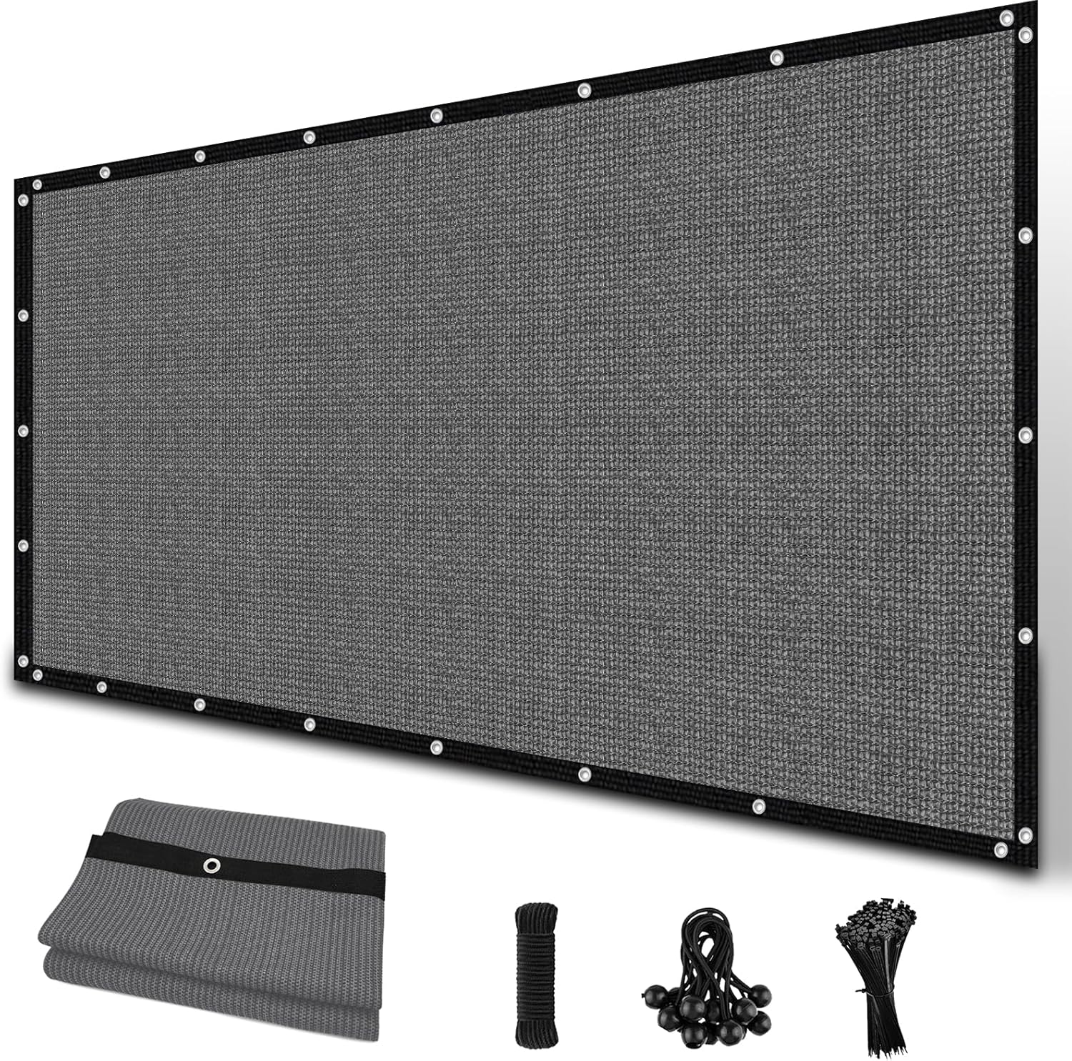 90% Sun Shade Cloth for Pergola Replacement Canopy Cover